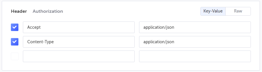 API テストのスクリーンショット