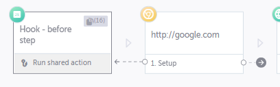 フック設定のスクリーンショット