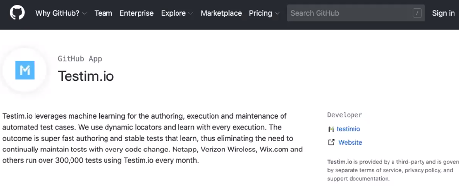 GitHub の通知画面