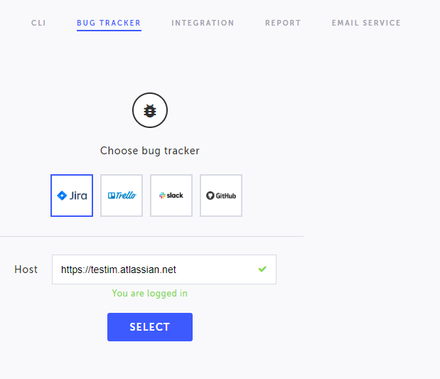 Jira の Host field