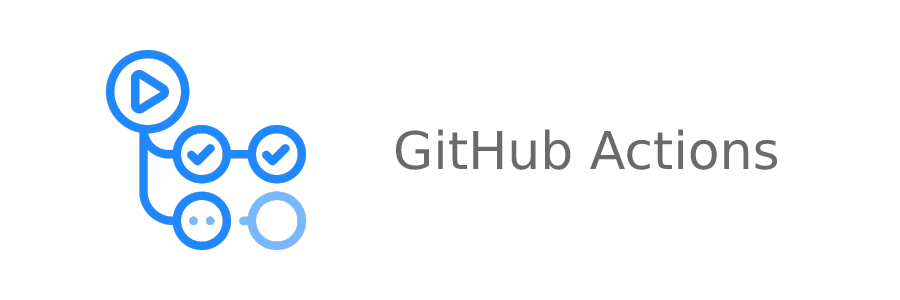 GitHub Actions の継続的デプロイ図