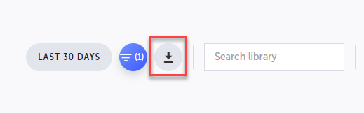 CSV Download ボタン