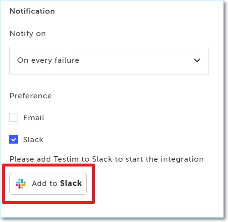 Slack への接続を許可する画面