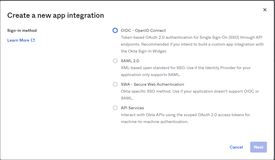 SAML2.0 オプション