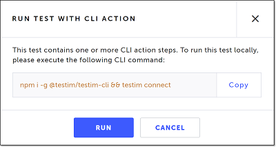Salesforce APEX アクションステップのスクリーンショット