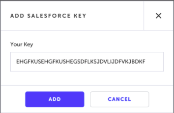 Salesforce 自動ログインステップのスクリーンショット