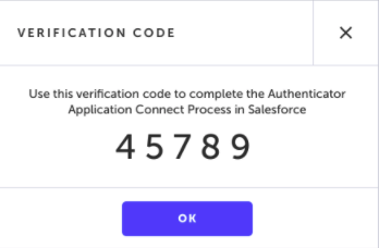 Salesforce 自動ログインステップのスクリーンショット