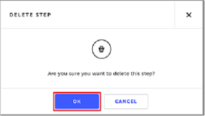 Delete Step 確認