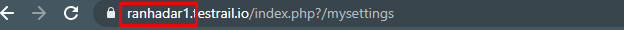 TestRail の URL 入力例